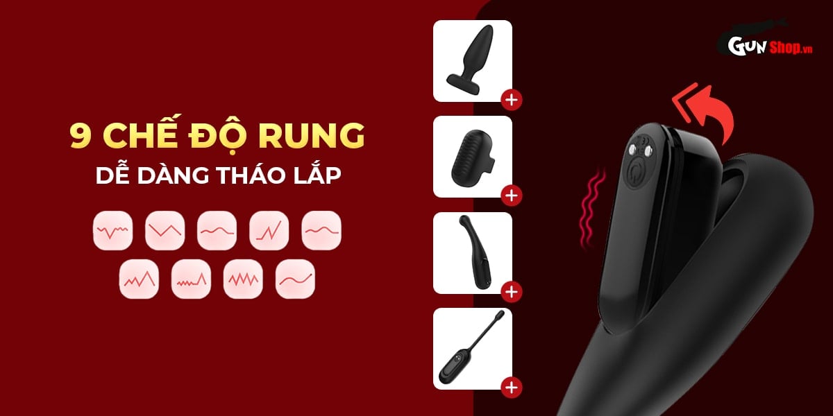 Bộ dụng cụ hỗ trợ tình dục Shelly Play Seal kit chính hãng cao cấp tại Chúng tôi