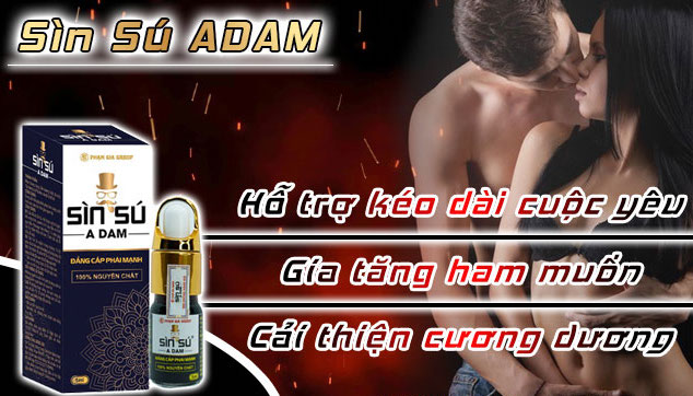 Cao sìn sú Adam chính hãng xịt thảo dược Tây Nguyên kéo dài sức mạnh