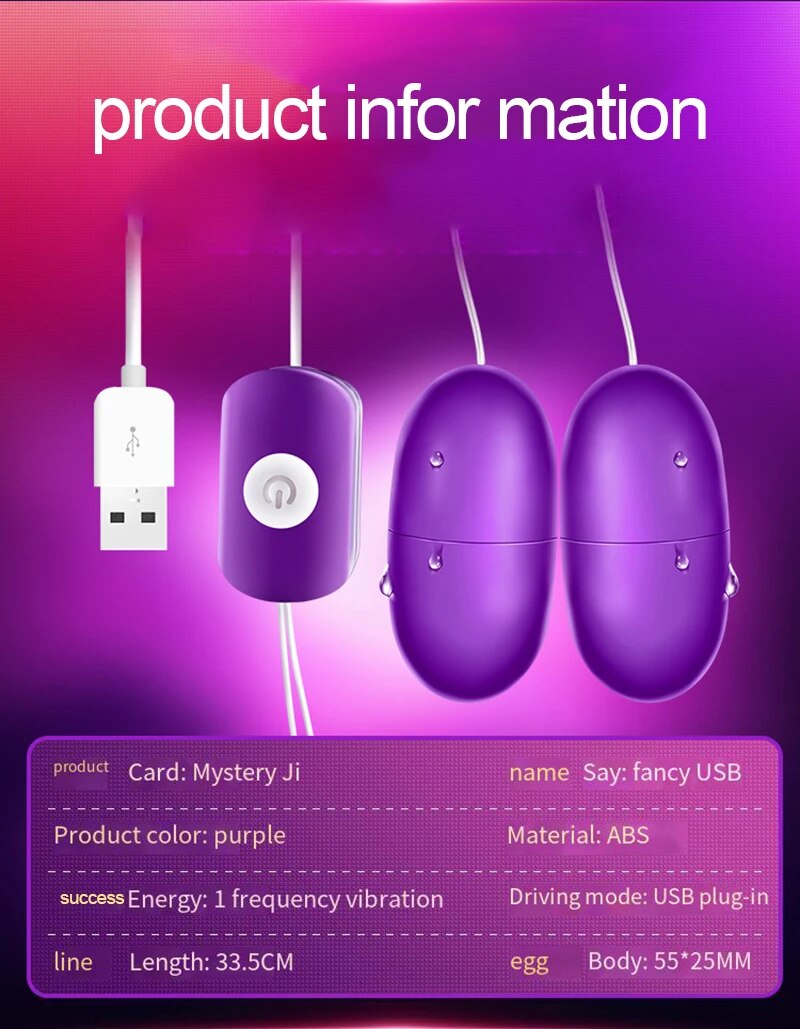 Trứng nhảy đôi rung mạnh sạc USB cao cấp kích thích cực đã