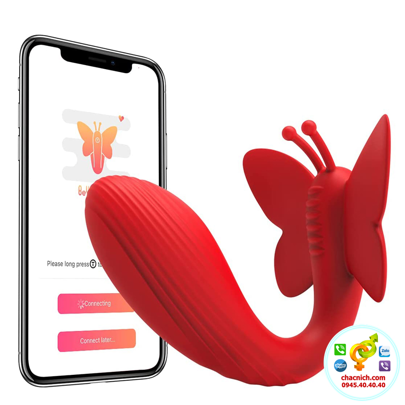 Máy rung cánh bướm Vanesia đa chức năng điều khiển App rung mạnh kích thích Máy rung cánh bướm Vanesia đa chức năng điều khiển App rung mạnh kích thích