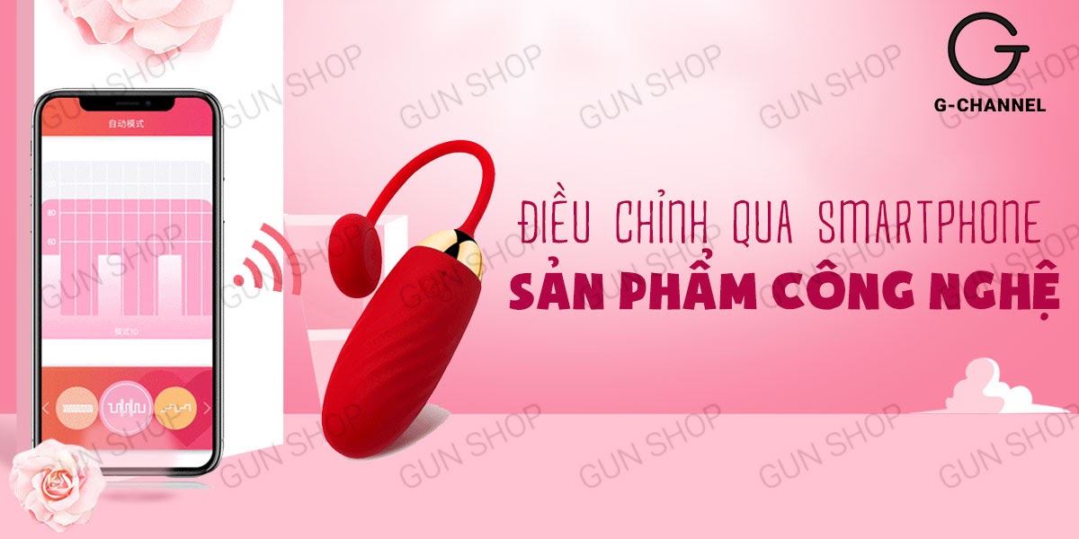 Trứng rung Svacom Ella sạc điện Bluetooth rung cực mạnh tiện lợi Trứng rung Svacom Ella sạc điện Bluetooth rung cực mạnh tiện lợi