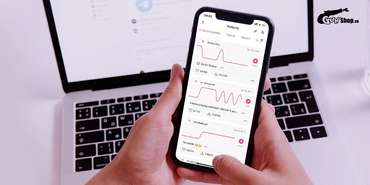 Trứng rung Lovense Dolce 2 đầu điều khiển app điện thoại