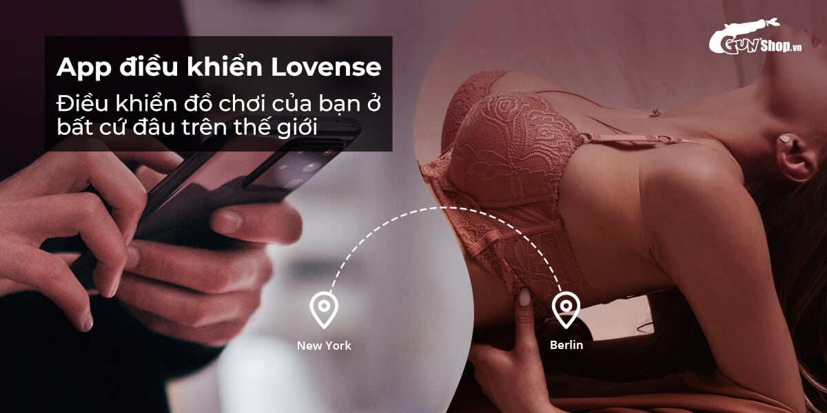 Lovense Flexer 2 đầu rung điều khiển app tiện lợi trải nghiệm mới