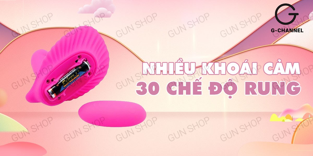 Trứng rung điều khiển từ xa đa chế độ pin Pretty Love siêu mềm mại