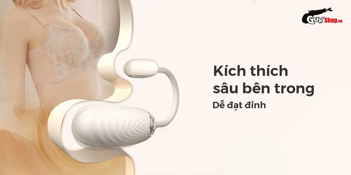 Mua Trứng rung cao cấp Svakom Aravinda kết nối bluetooth điều khiển qua app chính hãng