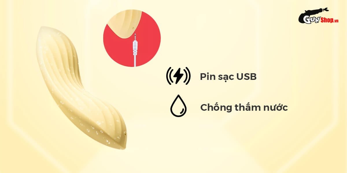 Trứng rung Svakom Echo Neo điều khiển app tiện lợi siêu kích thích
