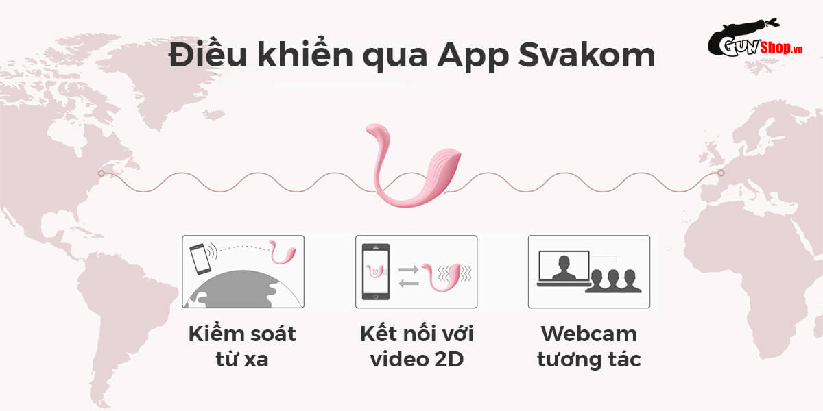  Địa chỉ bán Trứng rung tình yêu Svakom Phoenix Neo điều khiển qua app tốt nhất