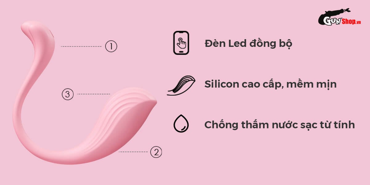  Địa chỉ bán Trứng rung tình yêu Svakom Phoenix Neo điều khiển qua app tốt nhất