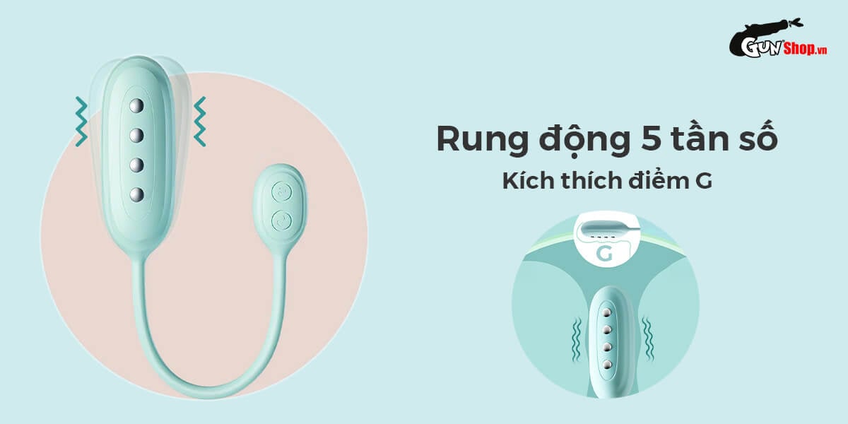 Trứng rung Svakom Viviana sốc điện điều khiển app tiện lợi