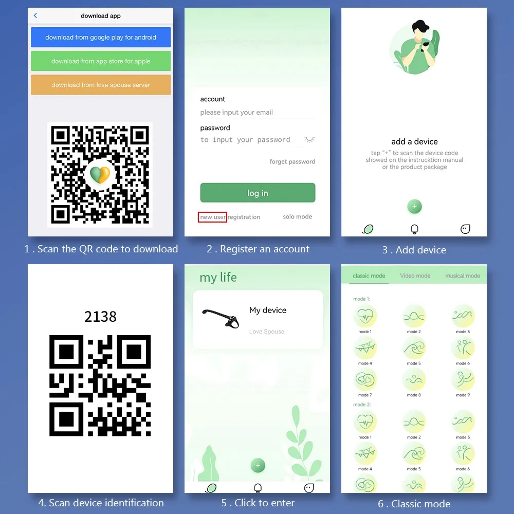 Vòng đeo dương vật chuỗi xoắn kích thích hậu môn điều khiển app