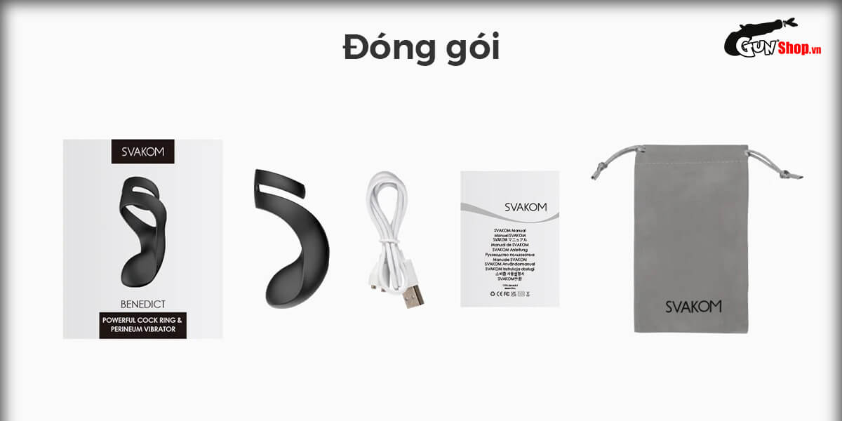 Vòng đeo Svakom Benedict chống xuất tinh kéo dài khoái cảm nữ