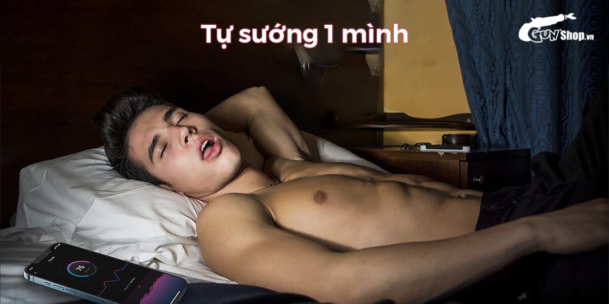 Vòng đeo dương vật Lovense Diamo rung 10 chế độ điều khiển app tiện lợi
