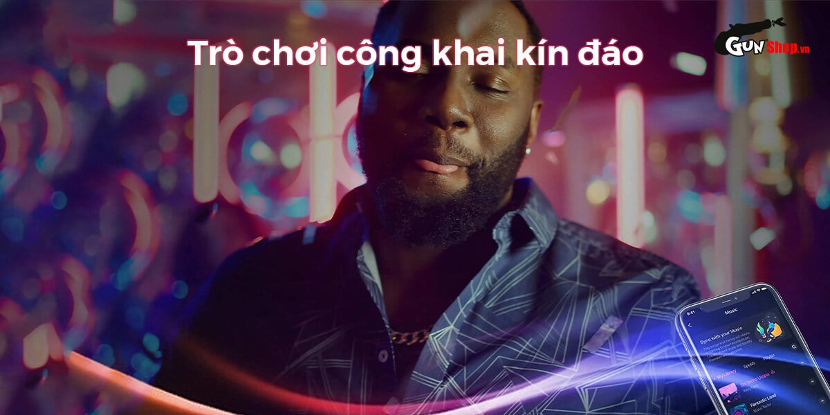 Vòng đeo dương vật Lovense Diamo rung 10 chế độ điều khiển app tiện lợi