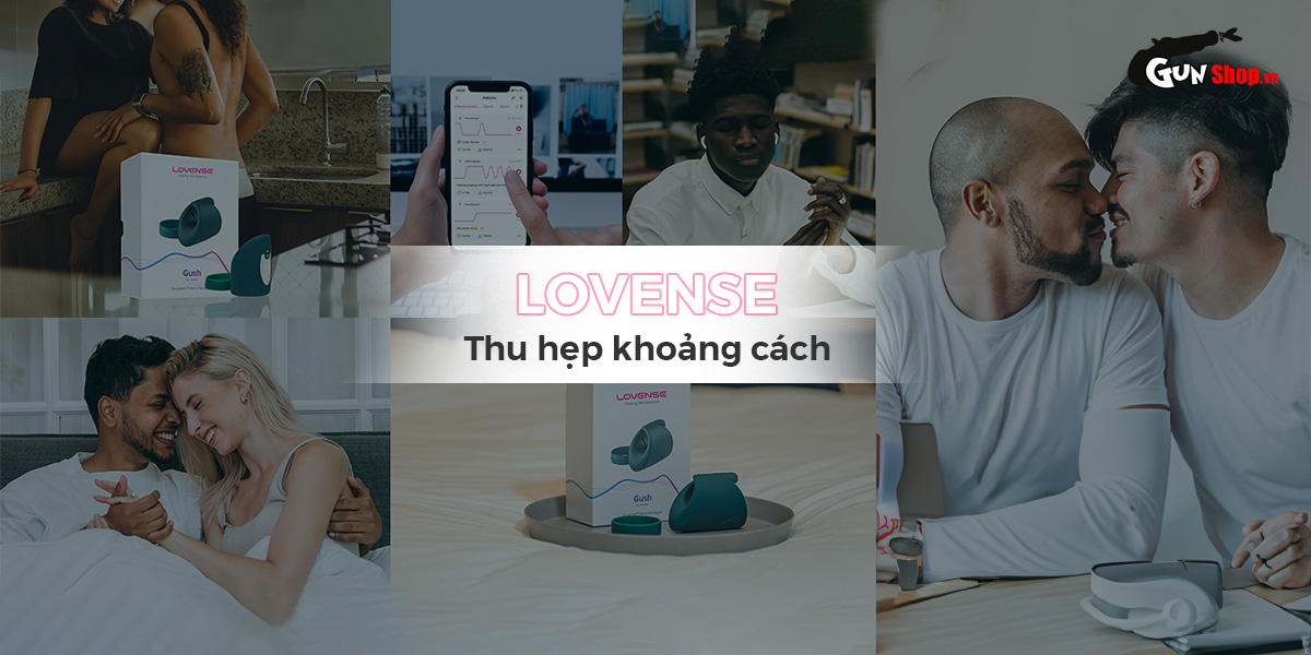 Vòng Gush Lovense điều khiển app tăng khoái cảm đàn ông