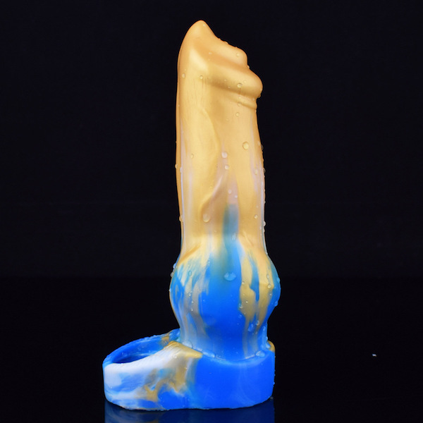 Bao cao su đôn dên FRRK FR‑303 giống dương vật của chó sói có quai đeo Bao cao su đôn dên FRRK FR‑303 giống dương vật của chó sói có quai đeo