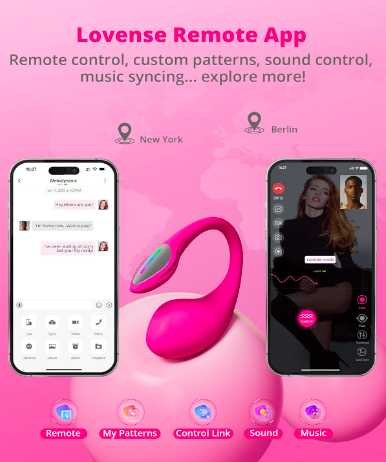 Lovense Lush 4 trứng rung không dây cao cấp điều khiển từ xa qua app controlled