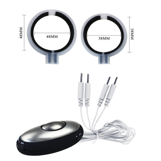 Shop bán Vòng đôi silicon xung điện máy tập kích thích dương vật phát triển to dài loại tốt Shop bán Vòng đôi silicon xung điện máy tập kích thích dương vật phát triển to dài loại tốt