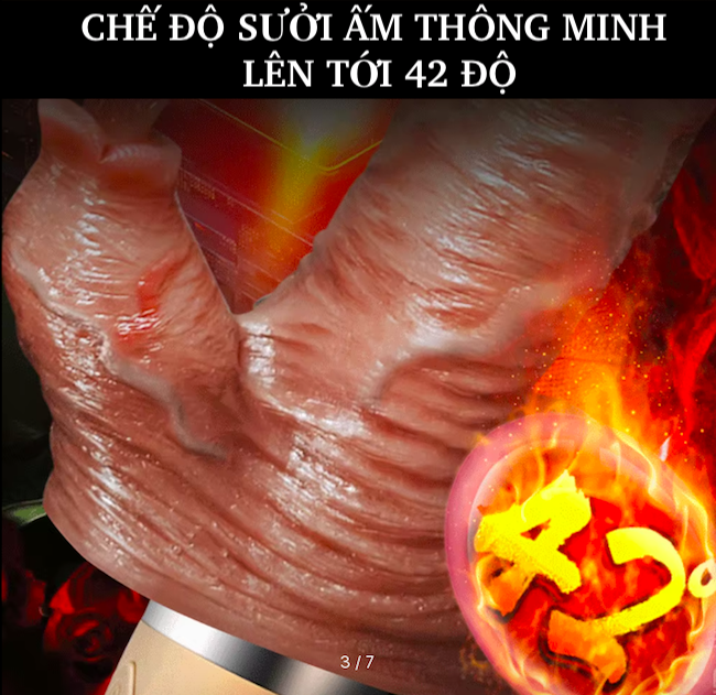 Dương vật giả rung thụt liếm Long Love Sex Toy Dương vật giả rung thụt liếm Long Love Sex Toy
