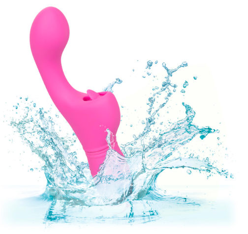 Review Dương vật giả CalExotics Kiss Flicker rung kích thích điểm G kết hợp lưỡi liếm hàng xách tay