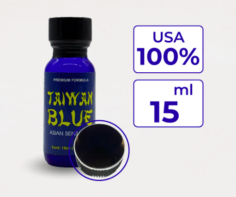 Popper Taiwan Blue USA 15ml - Bao sài chính hãng mỹ usa dành cho top bot nam nữ Popper Taiwan Blue USA 15ml - Bao sài chính hãng mỹ usa dành cho top bot nam nữ