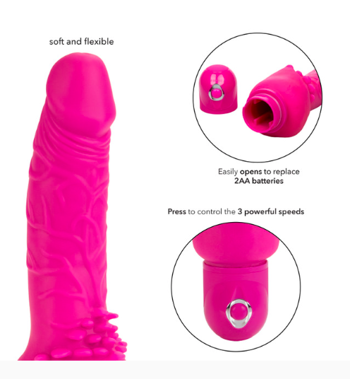 Review Cu giả có rung CalExotics Power Stud Cliterrific thương hiệu Mỹ chính hãng