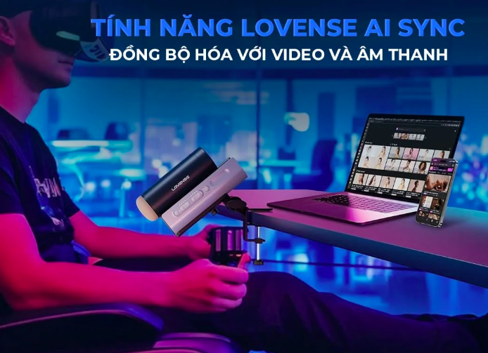 Địa chỉ bán Âm đạo giả Lovense Solace Pro AI máy thủ dâm cao cấp kết nối app nhập khẩu