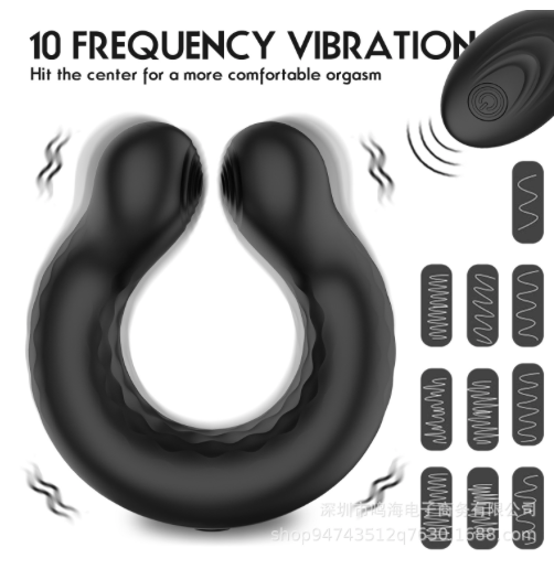 Vòng rung đeo dương vật cao cấp điều khiển từ xa bằng remote Vòng rung đeo dương vật cao cấp điều khiển từ xa bằng remote