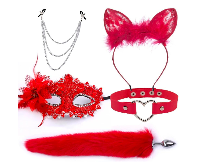 Nơi bán Bộ Cosplay Hồ Ly Nhiều Màu Siêu Dễ Thương đồ chơi BDSM giá rẻ