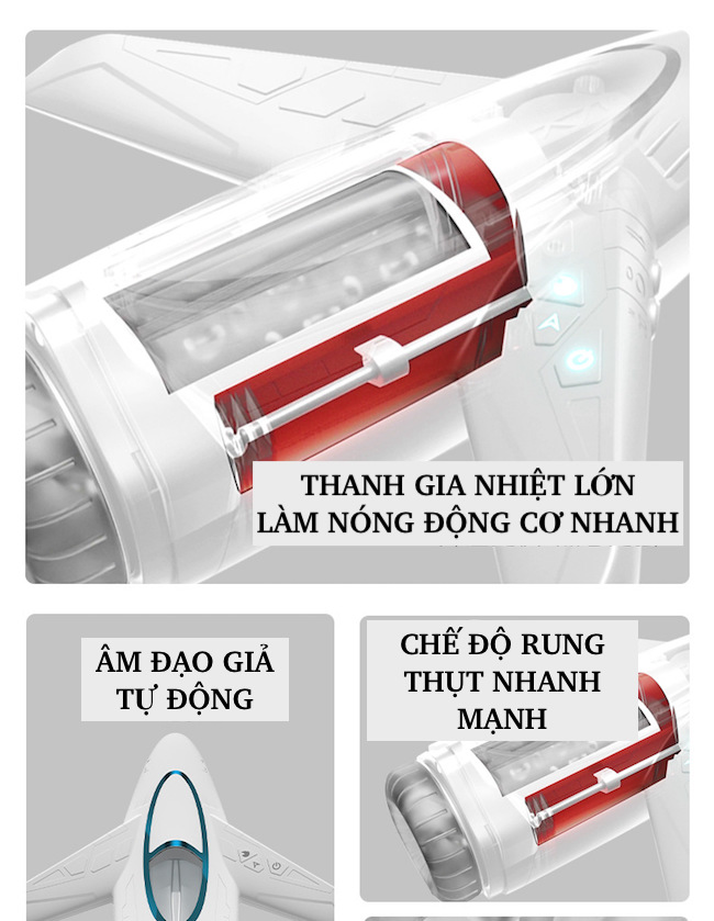 Bán Âm đạo giả nguỵ trang máy bay thương mại rung thụt toả nhiệt thủ dâm chính hãng