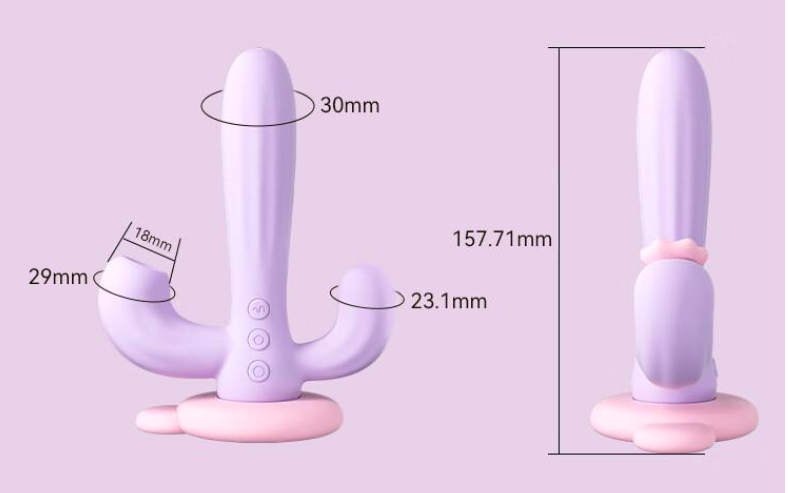 Svakom Bernice dương vật giả 3 nhánh máy massage điểm G cao cấp Svakom Bernice dương vật giả 3 nhánh máy massage điểm G cao cấp