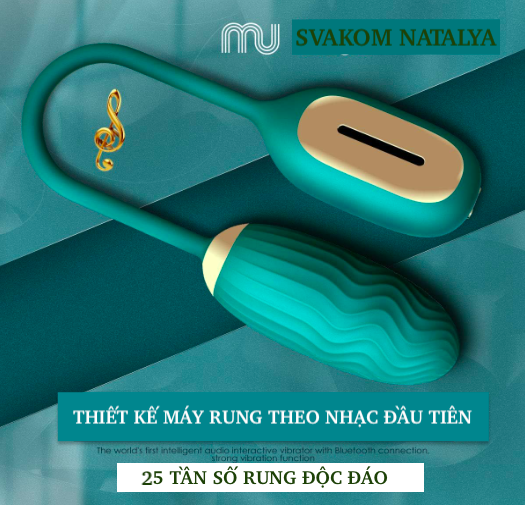 Bảng giá Trứng rung Svakom Natalya điều khiển qua app có cảm biến âm thanh giá rẻ