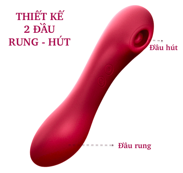 Review Máy massage 2 đầu Svakom Hill Shoe nguỵ trang giày cao gót rung bú hút mạnh mới nhất