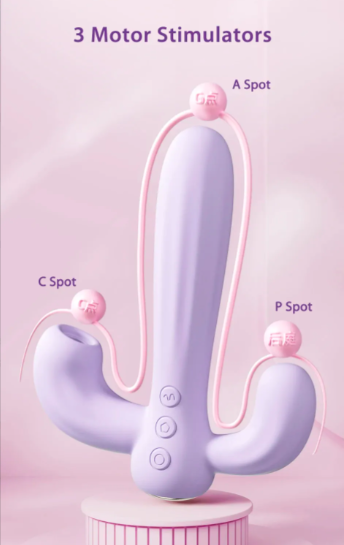 Svakom Bernice dương vật giả 3 nhánh máy massage điểm G cao cấp Svakom Bernice dương vật giả 3 nhánh máy massage điểm G cao cấp