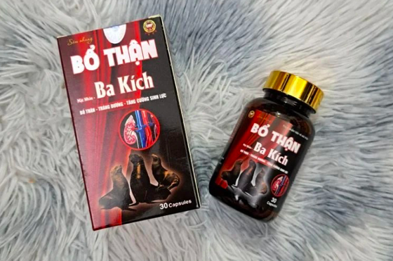 Sâm nhung ba kích bổ thận mạnh mẽ tăng sinh lý phái mạnh
