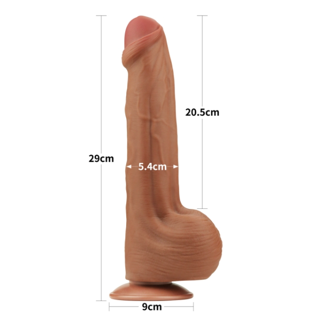 Nơi bán Cu giả khủng Lovetoy 11.5 King Sized Sliding Skin Dual Layer dương vật giả giống thật tốt nhất