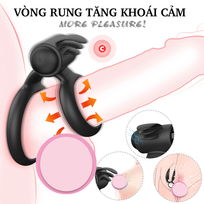 Địa chỉ bán Vòng rung đôi S-Hande Crawler đeo dương vật nhiều gai nổi tăng khoái cảm có tốt không? Địa chỉ bán Vòng rung đôi S-Hande Crawler đeo dương vật nhiều gai nổi tăng khoái cảm có tốt không?