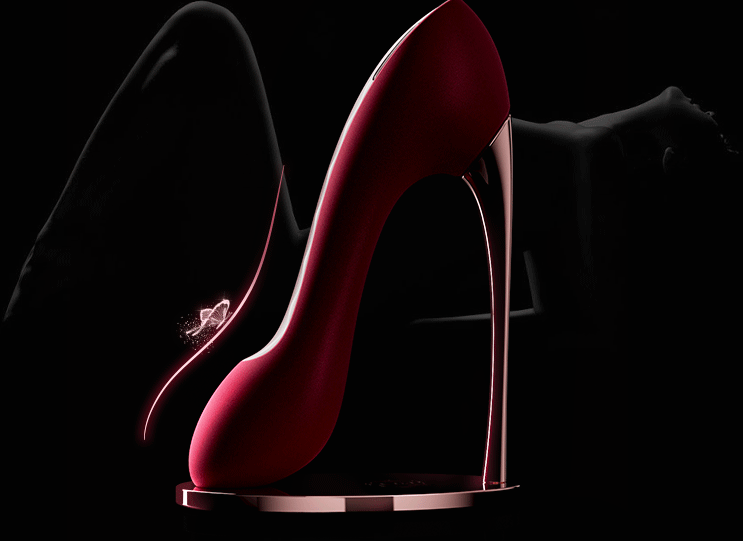 Review Máy massage 2 đầu Svakom Hill Shoe nguỵ trang giày cao gót rung bú hút mạnh mới nhất