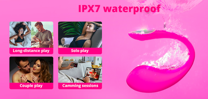 Lovense Lush 4 trứng rung không dây cao cấp điều khiển từ xa qua app controlled