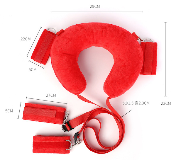 Sỉ Bộ Trói Tay Chân Cổ Gối Chữ U Có Đệm Bông Cao Cấp Đồ Chơi BDSM hàng xách tay Sỉ Bộ Trói Tay Chân Cổ Gối Chữ U Có Đệm Bông Cao Cấp Đồ Chơi BDSM hàng xách tay
