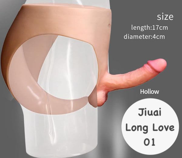 Sỉ Quần silicon gắn dương vật giả - Jiuai Long Love Size S 01 loại tốt