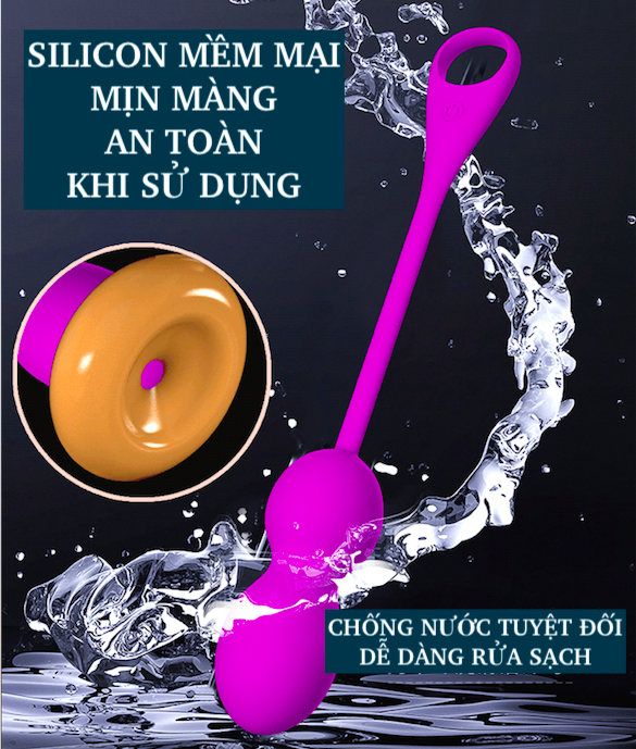 Địa chỉ bán Trứng rung hồ lô Pretty Love Elvira bóng tập se khít âm đạo điều khiển qua app mới nhất