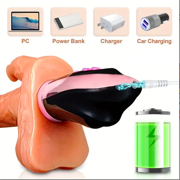 Dương Vật Giả Cầm Tay Đa Năng Giống Thật Có Nhánh Lưỡi Liếm