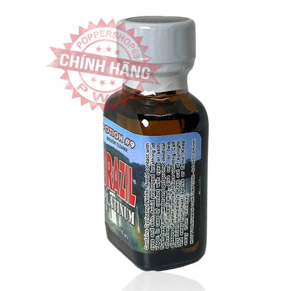  Popper Brazil Platinum 30ml loại mạnh chính hãng dành cho top bot hàng xách tay 