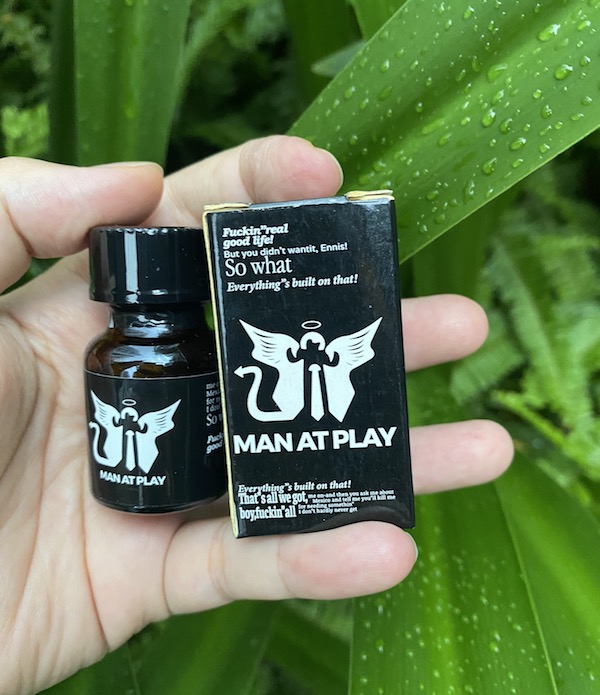 Thông tin Popper Man At Play đen 10ml chính hãnh dành cho Top Bot loại mạnh cao cấp