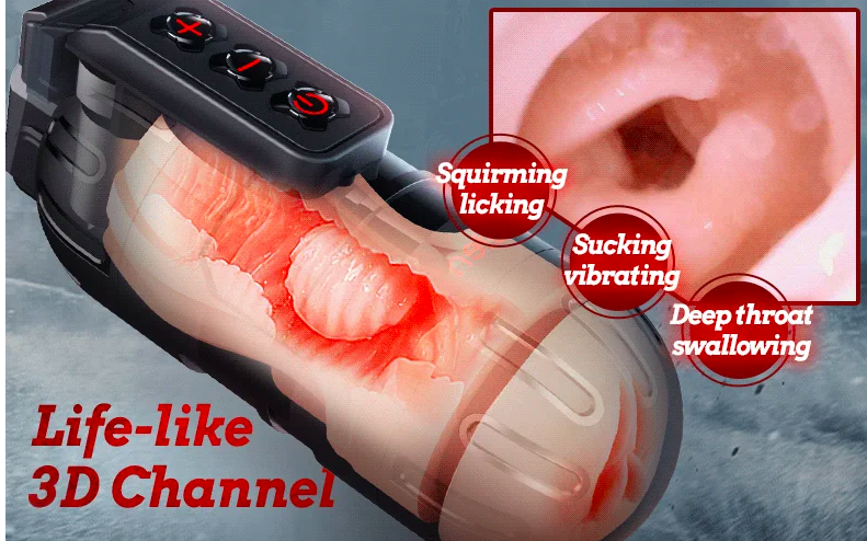 Đại lý Âm đạo giả đa năng rung bú mút Leten Thunder điều khiển từ xa qua app nhập khẩu
