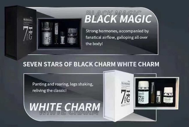 Đại lý Popper Glenburgie 7HG 60ml Black Magic White Charm combo 20ml + 40ml nhập khẩu