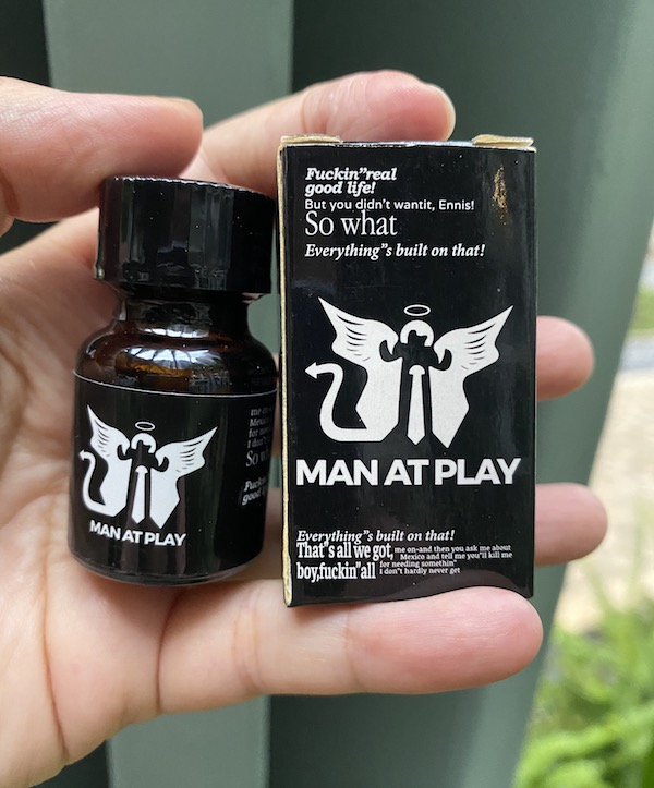 Thông tin Popper Man At Play đen 10ml chính hãnh dành cho Top Bot loại mạnh cao cấp