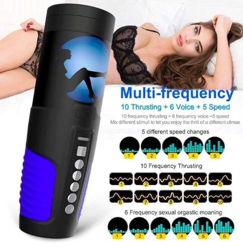Âm đạo giả đa năng Mioyy rung thụt tự động máy thủ dâm cao cấp cho nam