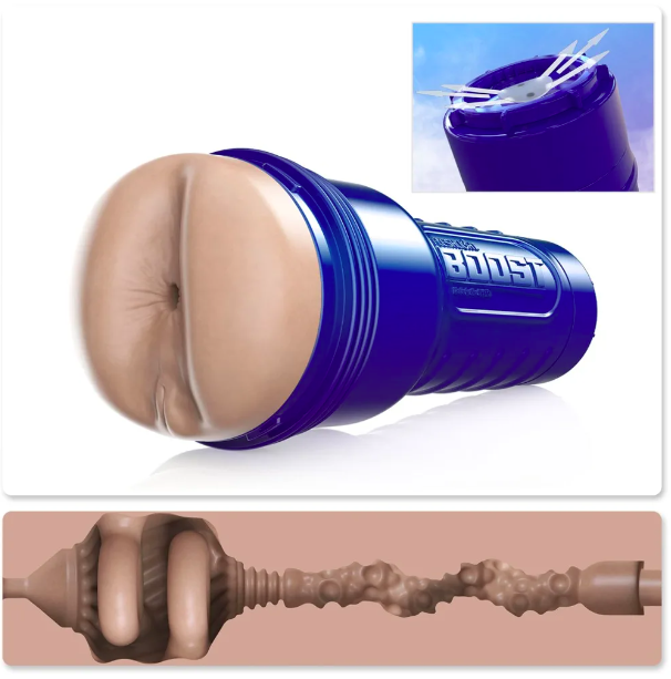 Máy thủ dâm Fleslight Boost Blast Female công nghệ Turbo Tech lỗ âm đạo khít bót