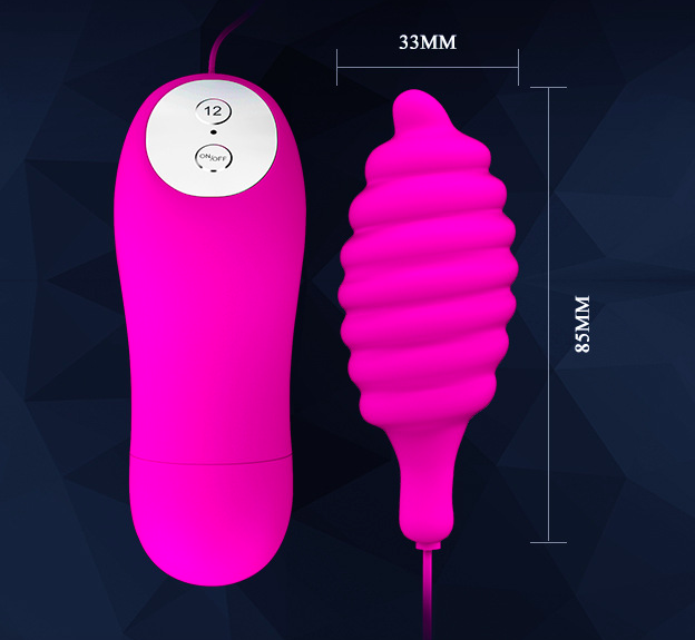 Kho sỉ Trứng rung Prettylove Pleasure Shell hình xoắn ốc mới nhất